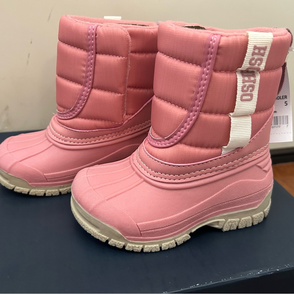 OshKosh B'gosh Splash Pink Toddler Boots